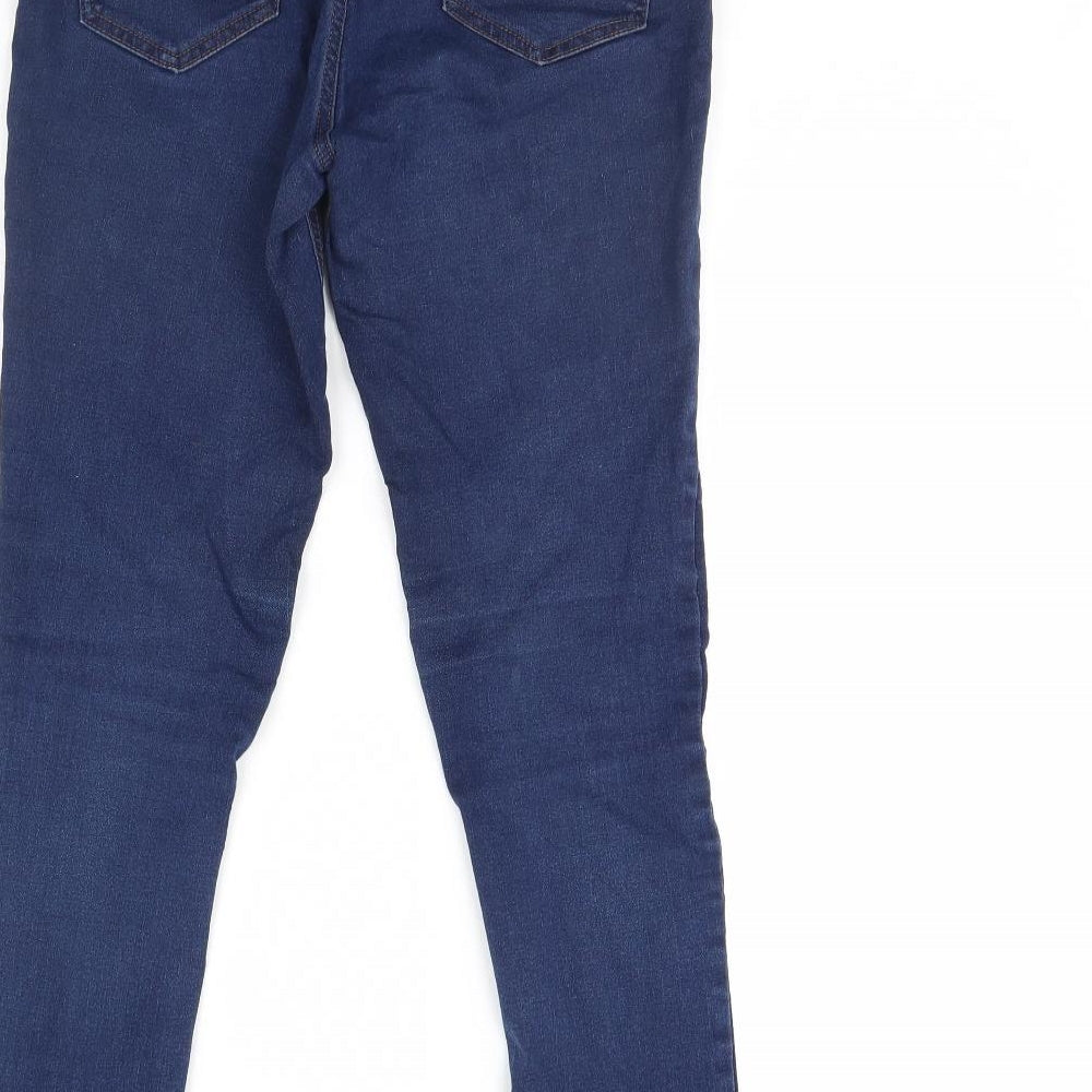 George Womens Blue  Denim Skinny Jeans Size S L25 in