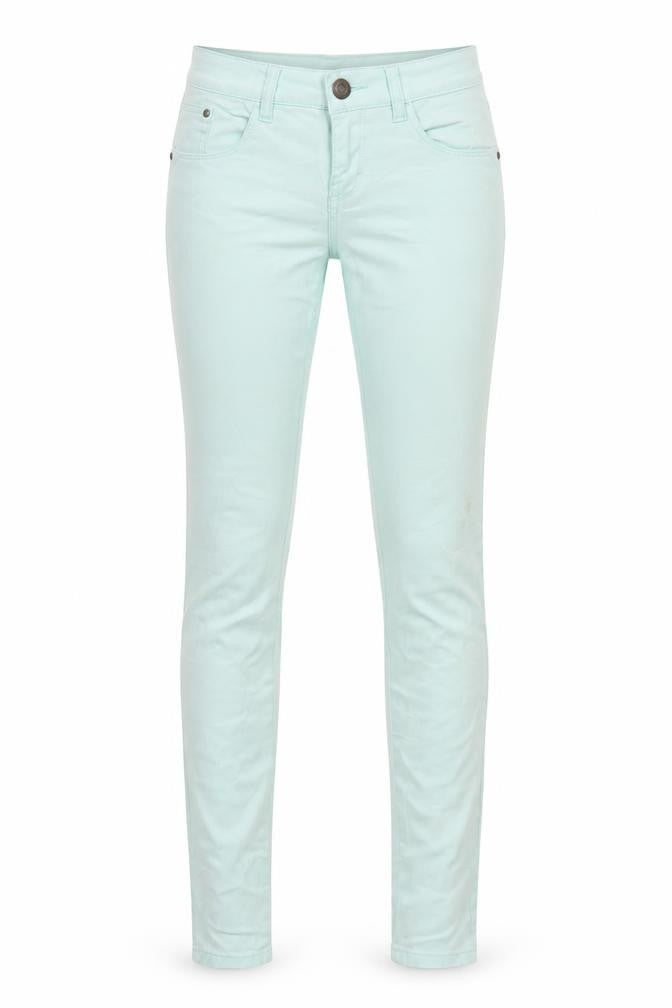 ESMARA Womens Green  Denim Skinny Jeans Size 10 L28 in