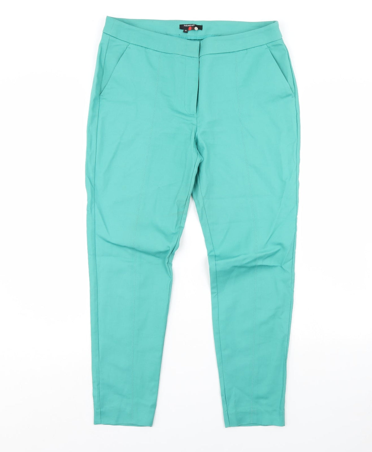 Paramour Womens Green   Trousers  Size 12 L29 in