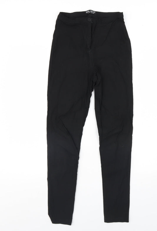 Select Womens Black  Denim Skinny Jeans Size 10 L29 in