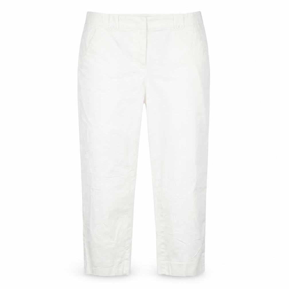 TU Womens White   Trousers  Size 10 L26 in