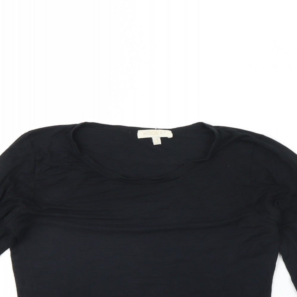 Kookai Womens Black   Basic Tank Size XS