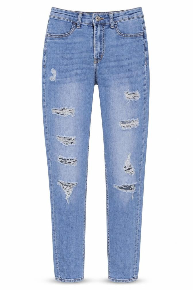 H&M Womens Blue  Denim Skinny Jeans Size 38 L29.5 in