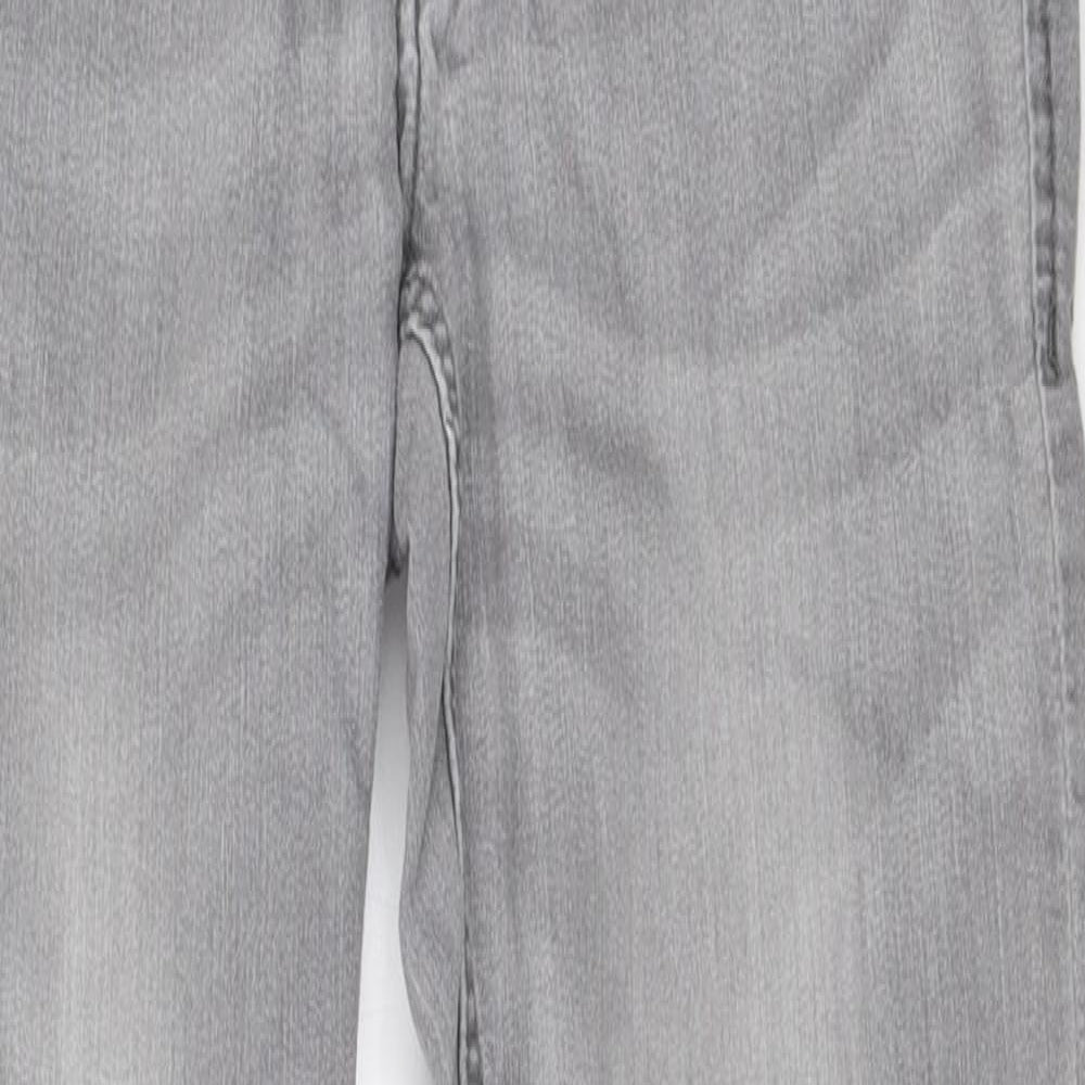 H&M Womens Grey   Skinny Jeans Size 38 L31.5 in