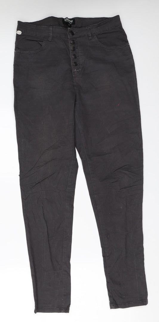 Cropp Womens Grey   Skinny Jeans Size XL L29 in