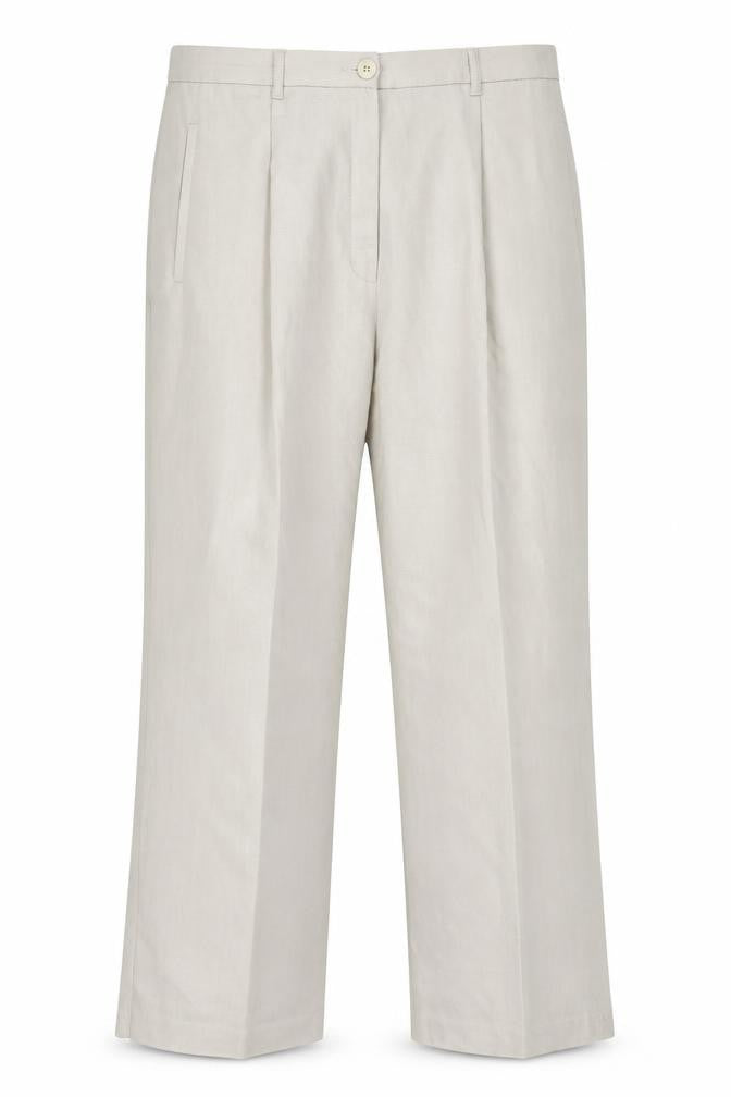 Preworn Womens Beige   Trousers  Size 38 in L27 in
