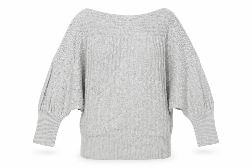 Miss Selfridge Womens Grey   Pullover Jumper Size 10