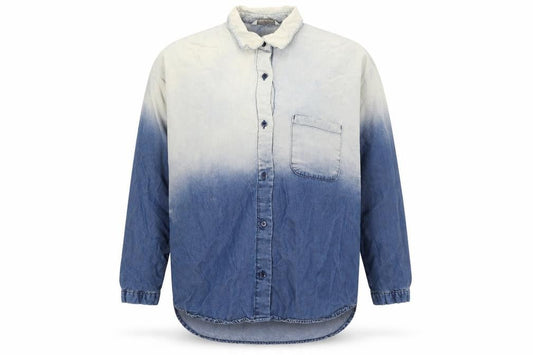 Mango Jeans Mens Blue    Button-Up Size M