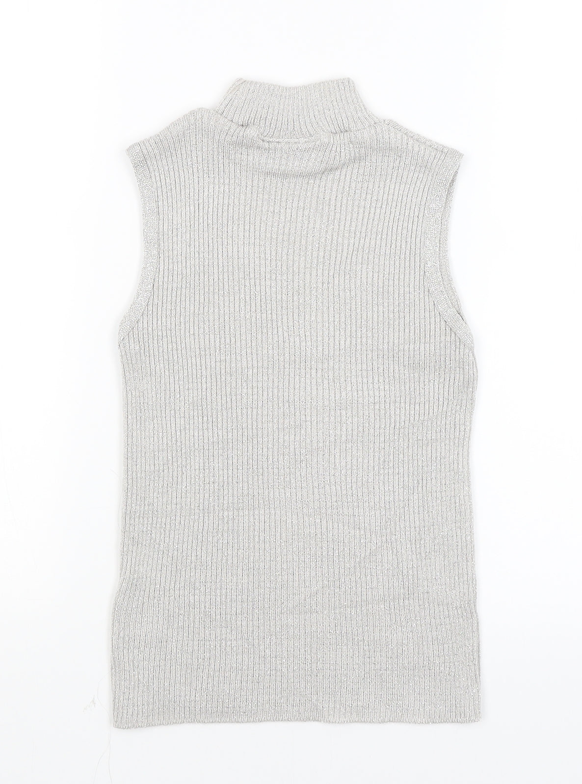 Sara Neal Womens Silver   Basic Tank Size S