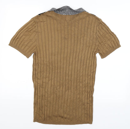 River Island Womens Brown   Basic T-Shirt Size M