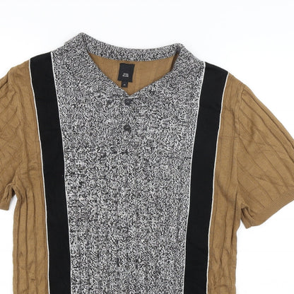 River Island Womens Brown   Basic T-Shirt Size M