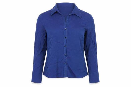 Dorothy Perkins Womens Blue   Basic Button-Up Size 14