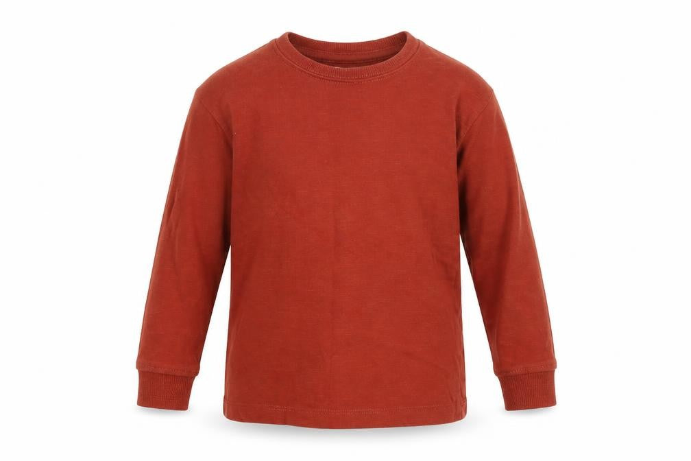 Next Boys Orange   Pullover Sweatshirt Size 3 Years