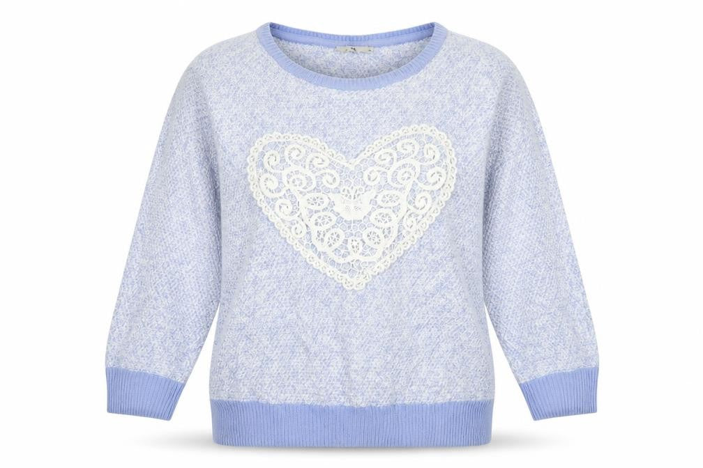 M&Co Womens Blue   Pullover Jumper Size 12
