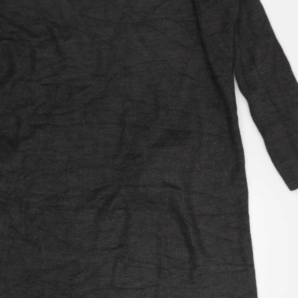 H&M Womens Grey   Cardigan Jumper Size S