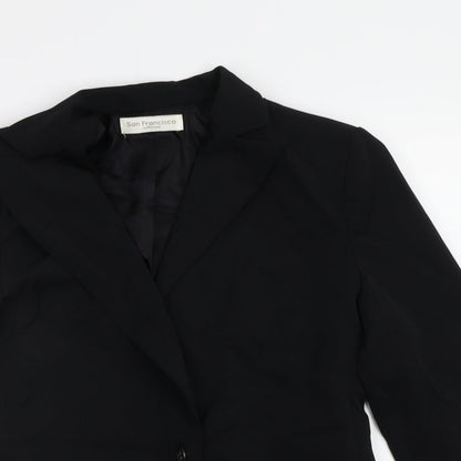 San Fransisco  Womens Black   Jacket Blazer Size 10