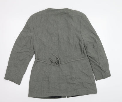 Essentials Womens Grey   Jacket Blazer Size 14
