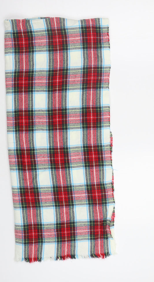 Preworn Womens Multicoloured Check   Shawl/Wrap