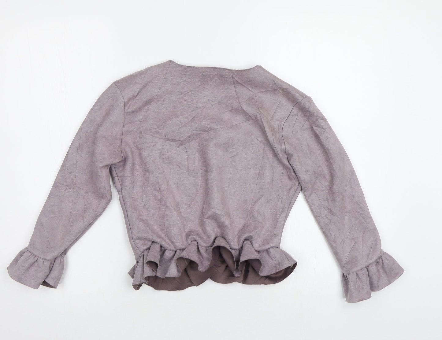 Prague Womens Purple   Jacket Blazer Size S