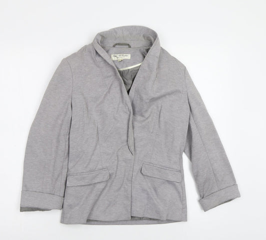 Miss Selfridge Womens Grey   Jacket Blazer Size 12