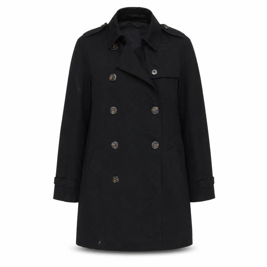 Imea Womens Black   Rain Coat Coat Size 10  - Rain Coat