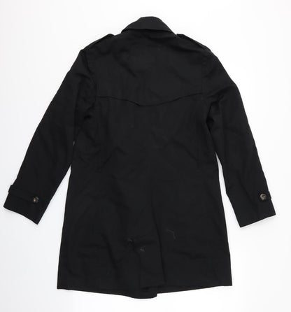 Imea Womens Black   Rain Coat Coat Size 10  - Rain Coat