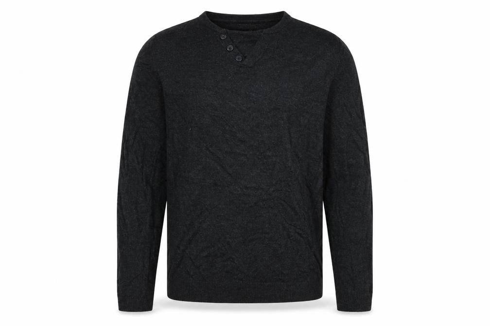 Red Herring Mens Black   Pullover Jumper Size L
