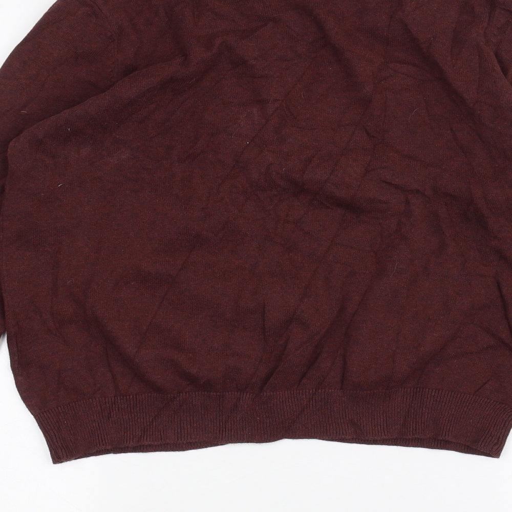 H&M Womens Red   Cardigan Jumper Size L