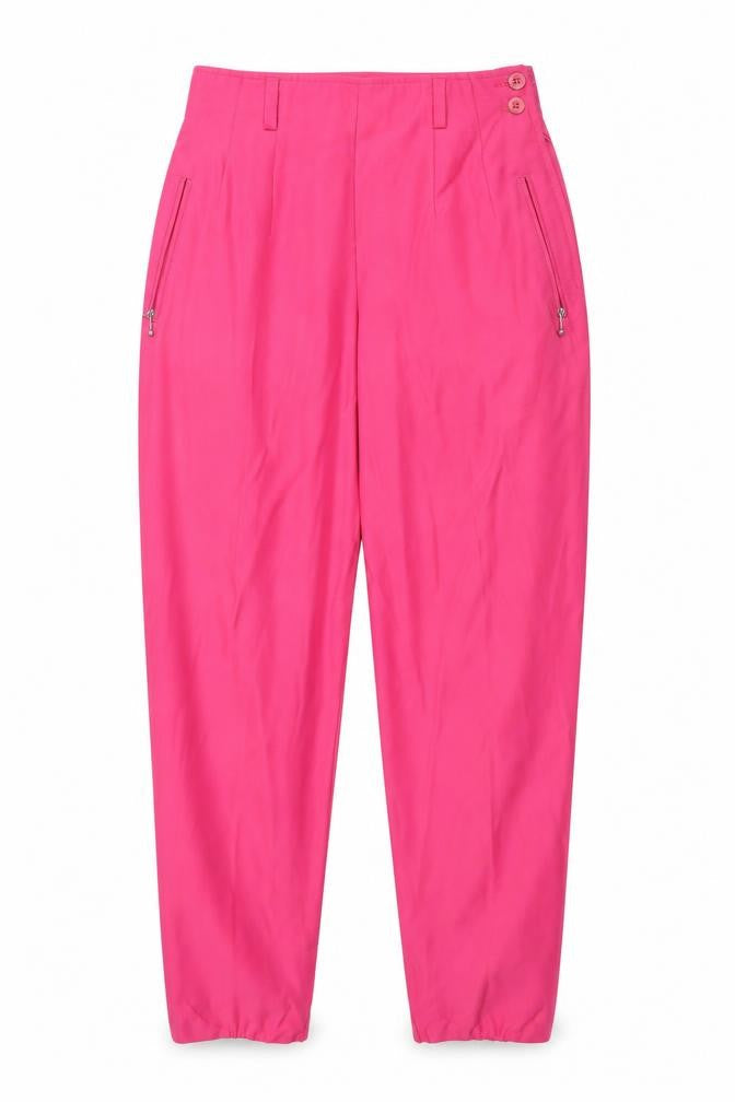 VIA MORO Womens Pink   Trousers  Size 14 L25 in