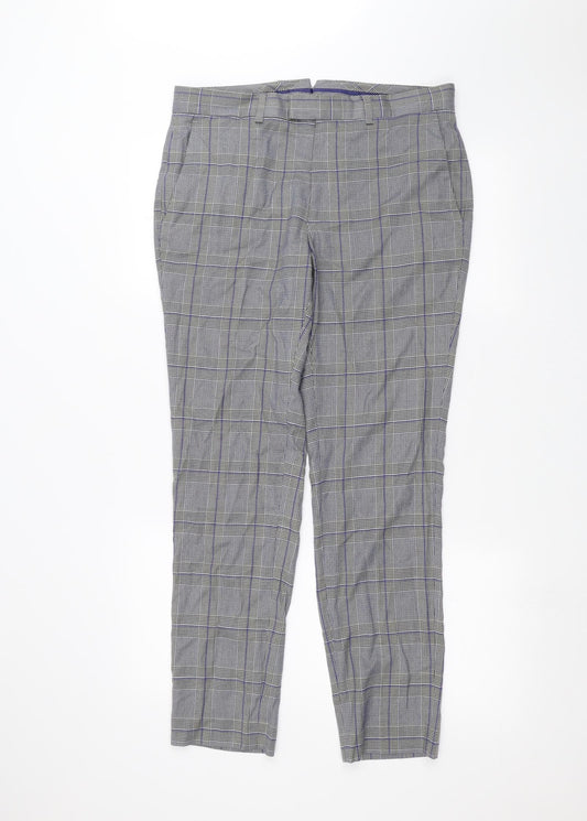Preworn Womens Grey   Trousers  Size 32 in L32 in