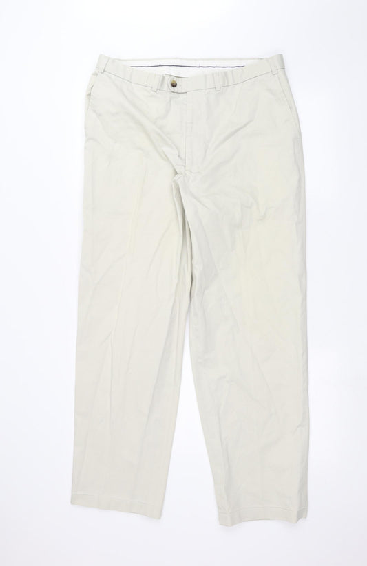 Marks and Spencer Womens White   Straight Jeans Size 36 in L30 in