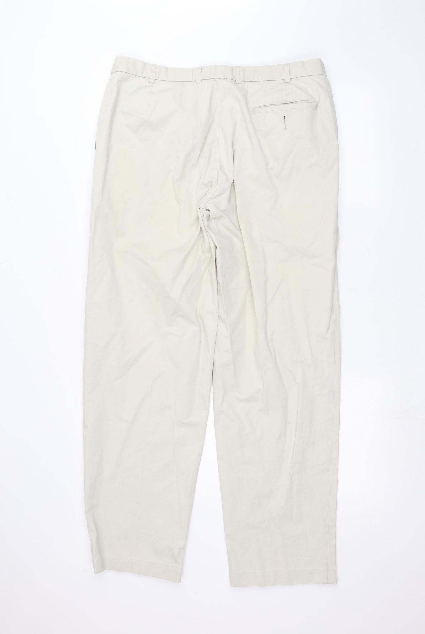 Marks and Spencer Womens White   Straight Jeans Size 36 in L30 in