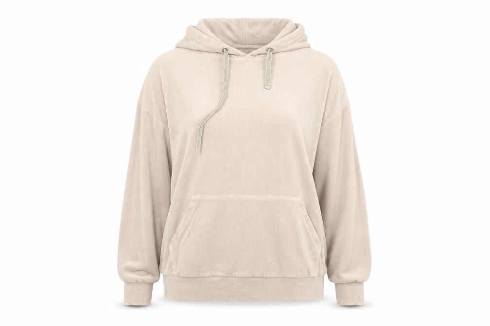 NEXT Womens Pink  Velvet Pullover Hoodie Size S