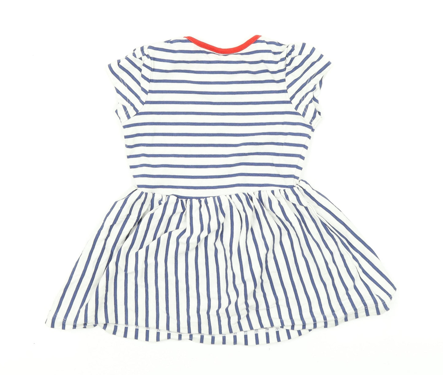 George Girls Multicoloured Striped  A-Line  Size 12-18 Months