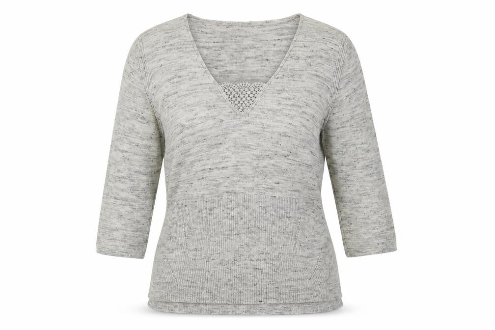 Marks & Spencer Womens Grey   Pullover Jumper Size 8