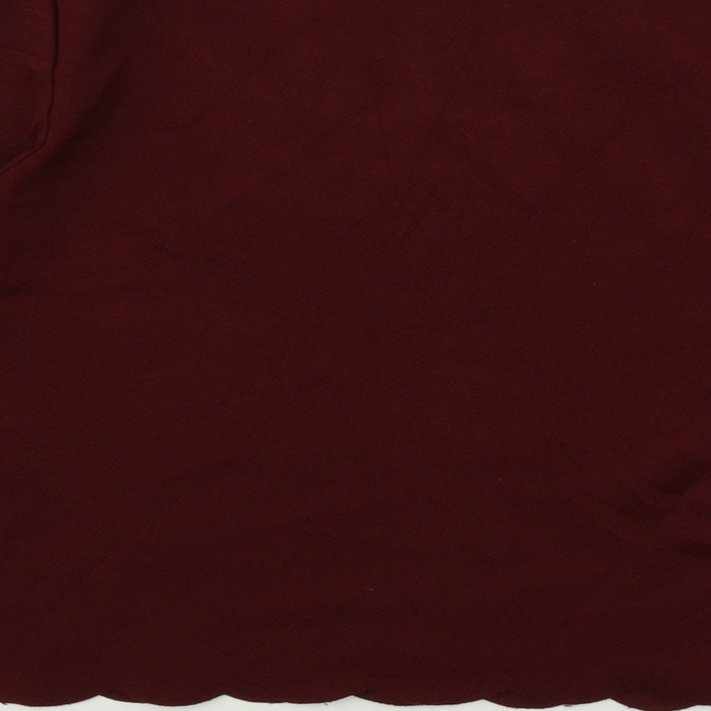 New Look Womens Red   Pullover Jumper Size 8
