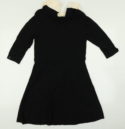 Tu Womens Black   A-Line  Size 10