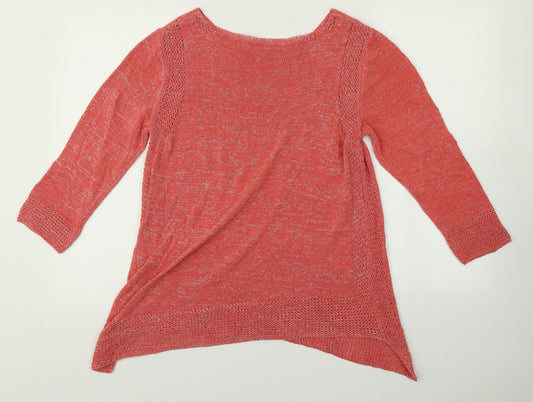 Preworn Womens Pink   Pullover Jumper
