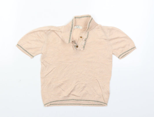 River Island Girls Pink   Pullover Jumper Size 4-5 Years