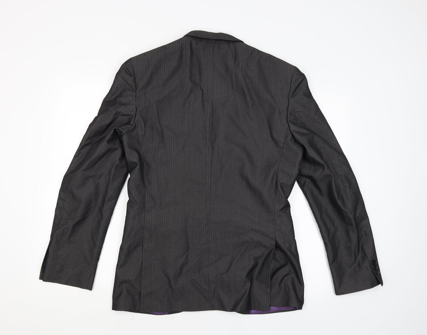 Limited Mens Black   Jacket Suit Jacket Size 36