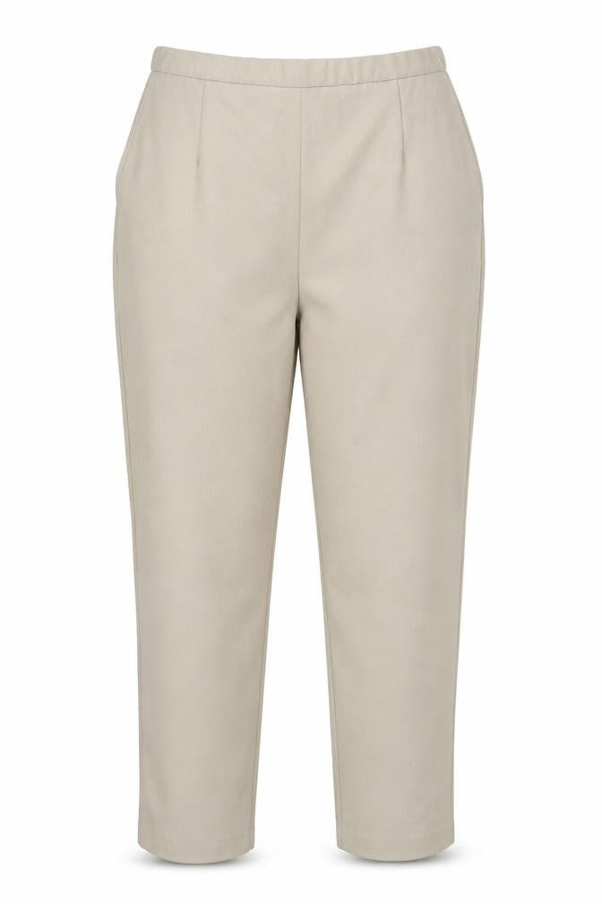 Slimmia Womens Beige   Trousers  Size 16 L24 in