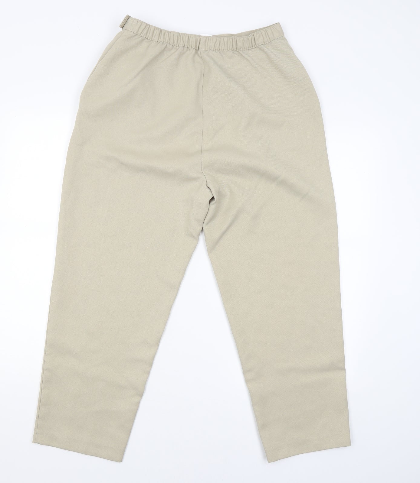 Slimmia Womens Beige   Trousers  Size 16 L24 in