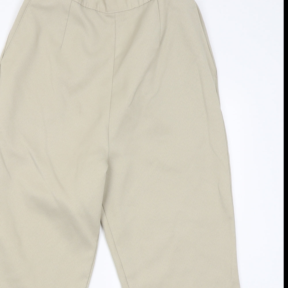 Slimmia Womens Beige   Trousers  Size 16 L24 in