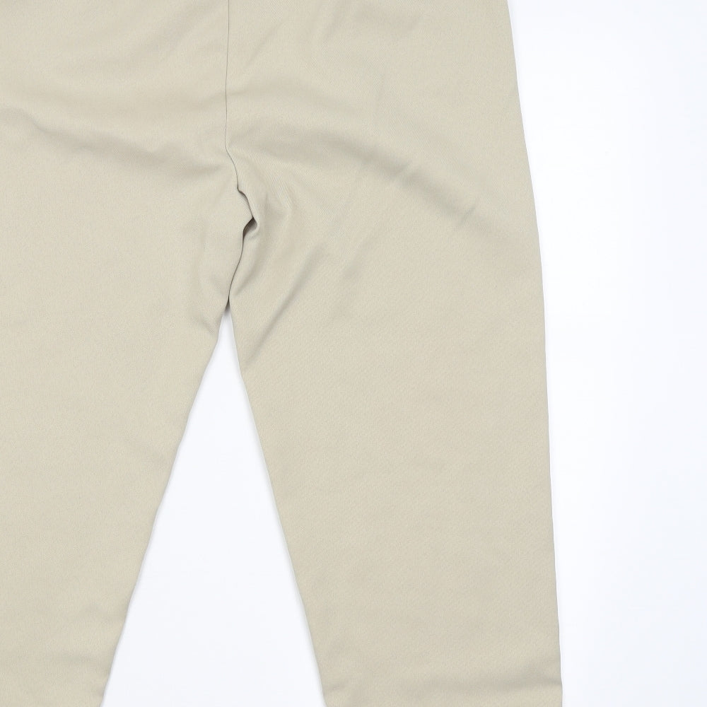 Slimmia Womens Beige   Trousers  Size 16 L24 in