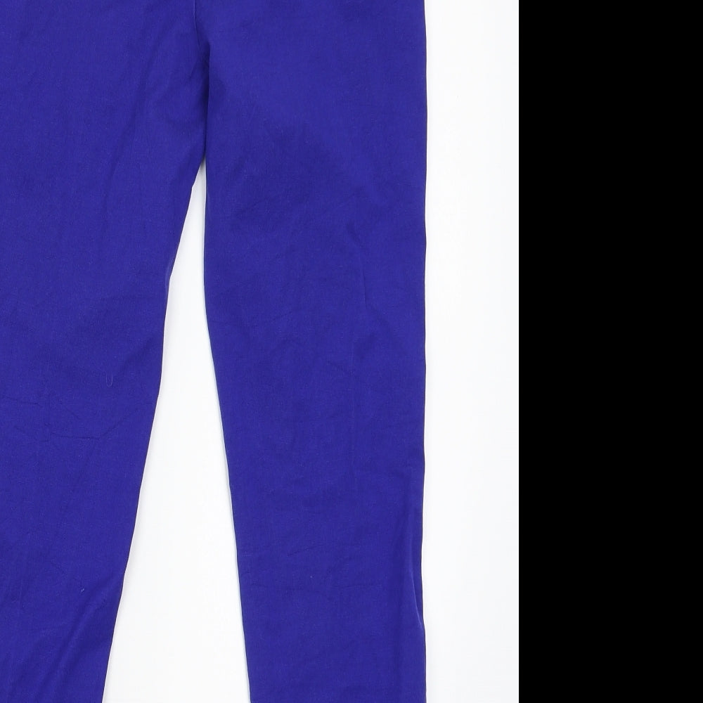 M&Sq Womens Blue   Trousers  Size 10 L23 in