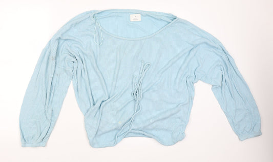 Time To Dream Womens Blue   Pullover Jumper Size XL