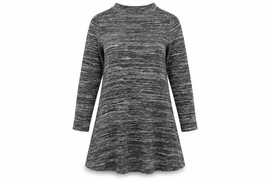 Epilogue Womens Grey Striped  T-Shirt Dress  Size 14