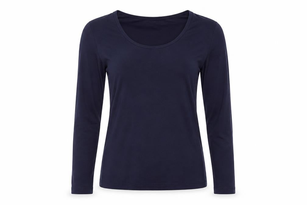 Preworn Womens Blue   Basic T-Shirt Size 14