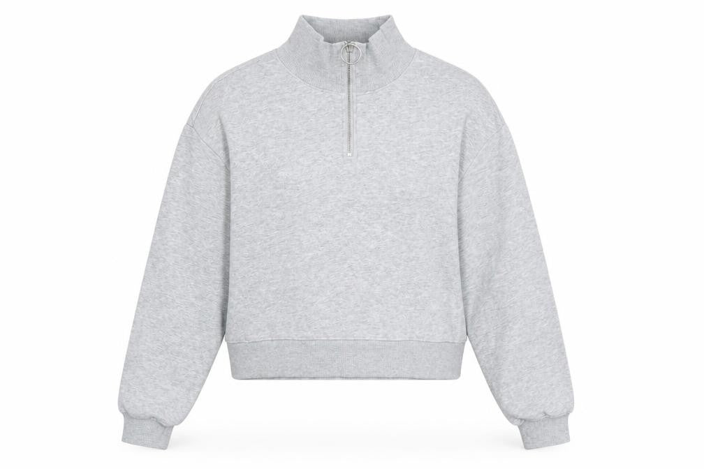 H&M Womens Grey   Pullover Sweatshirt Size S