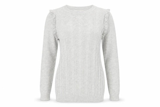 Next Womens Grey Argyle/Diamond  Pullover Jumper Size 8